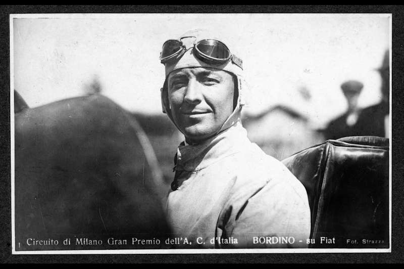 Pietro Bordino 1922 beim ersten Großen Preis von Italien (Monza)